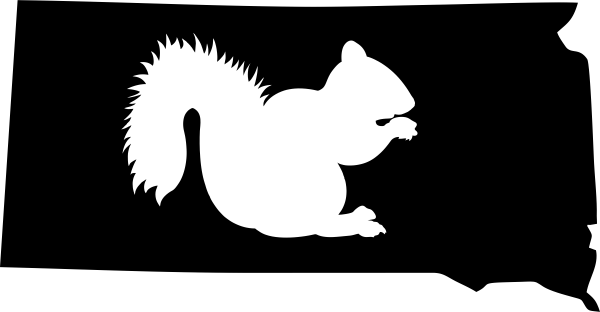 South Dakota Wildlife State Decal