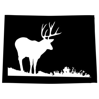 Colorado Wildlife State Decal
