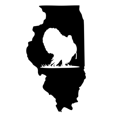 Illinois Wildlife State Decal