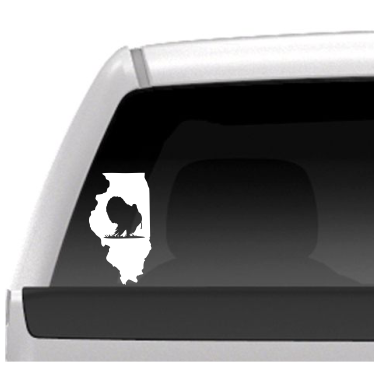 Illinois Wildlife State Decal