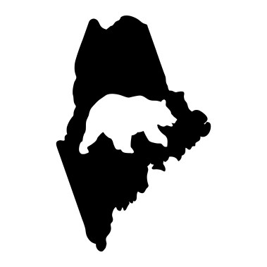 Maine Wildlife State Decal
