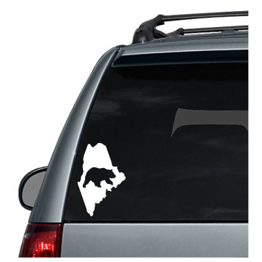 Maine Wildlife State Decal