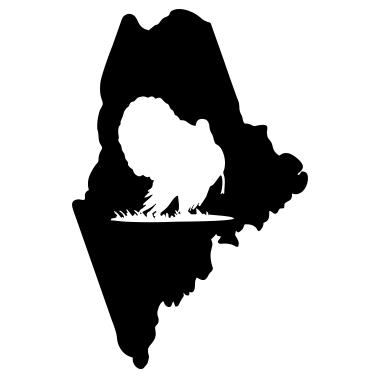 Maine Wildlife State Decal