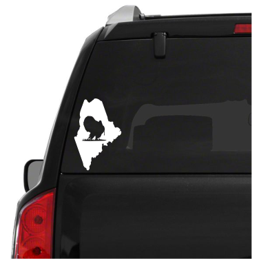 Maine Wildlife State Decal