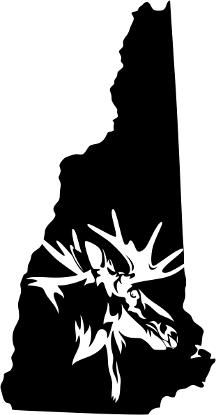 New Hampshire Wildlife State Decal