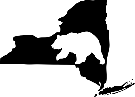 New York Wildlife State Decal