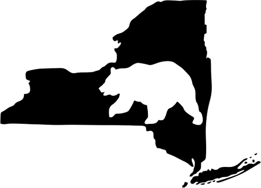 New York Wildlife State Decal