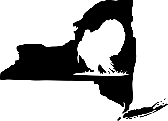 New York Wildlife State Decal