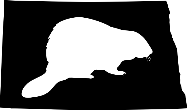 North Dakota Wildlife State Decal