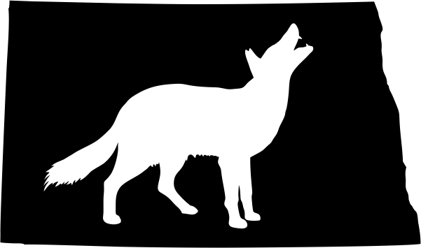 North Dakota Wildlife State Decal