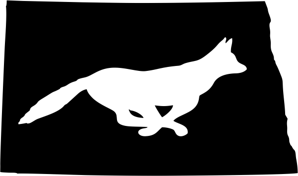 North Dakota Wildlife State Decal