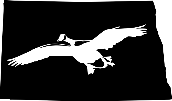 North Dakota Wildlife State Decal