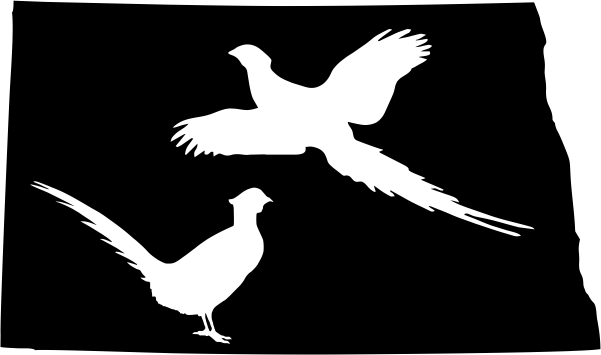 North Dakota Wildlife State Decal