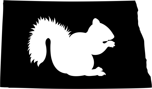 North Dakota Wildlife State Decal