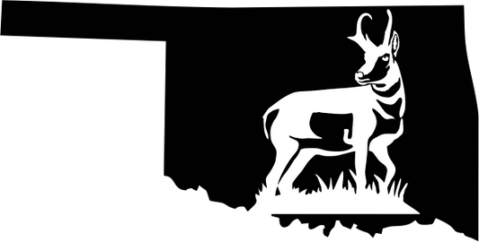 Oklahoma Wildlife State Decal