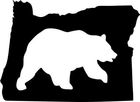 Oregon Wildlife State Decal