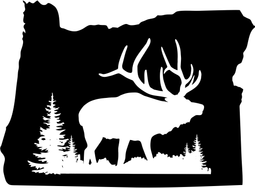 Oregon Wildlife State Decal