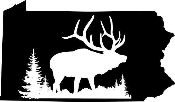 Pennsylvania Wildlife State Decal