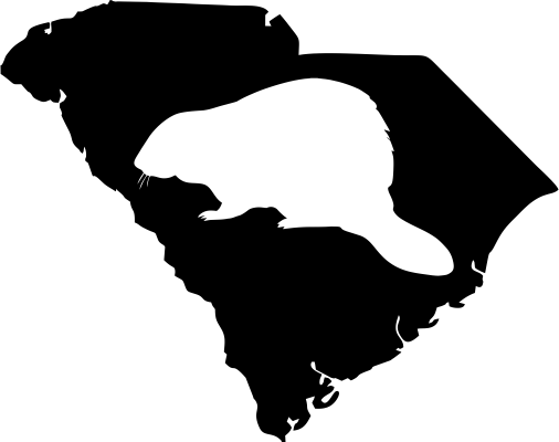 South Carolina Wildlife State Decal