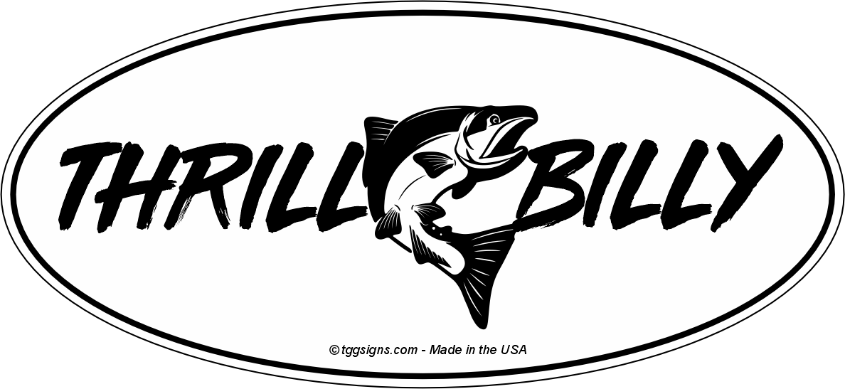 Thrill Billy Decal
