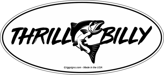 Thrill Billy Decal
