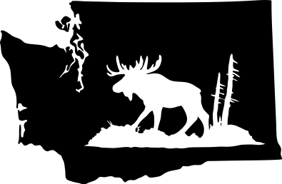 Washington Wildlife State Decal