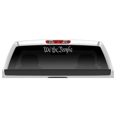 We The People Decal