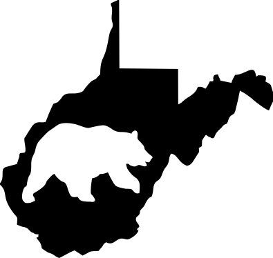 West Virginia Wildlife State Decal