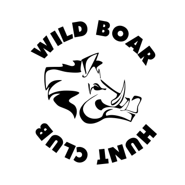Wild Boar Hunt Club Decal