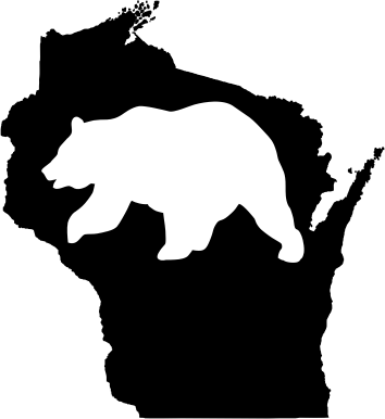Wisconsin Wildlife State Decal