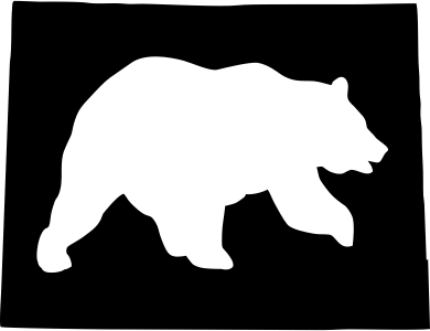 Wyoming Wildlife State Decal
