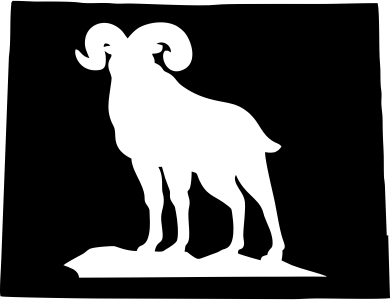 Wyoming Wildlife State Decal