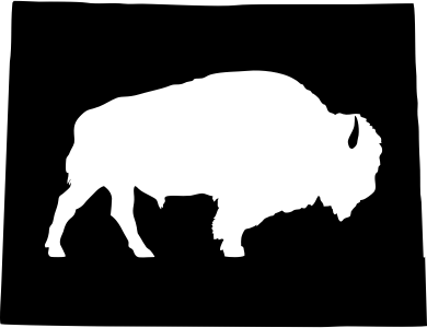 Wyoming Wildlife State Decal