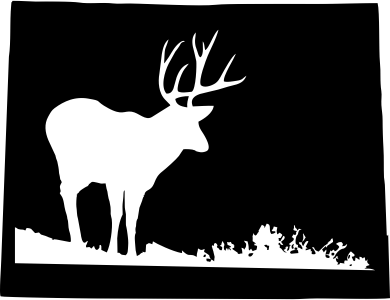 Wyoming Wildlife State Decal