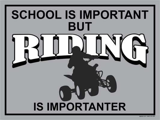 ATV Riding Is Importanter