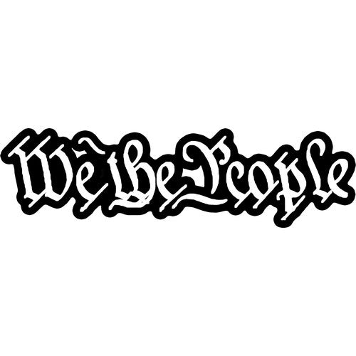 We The People Decal